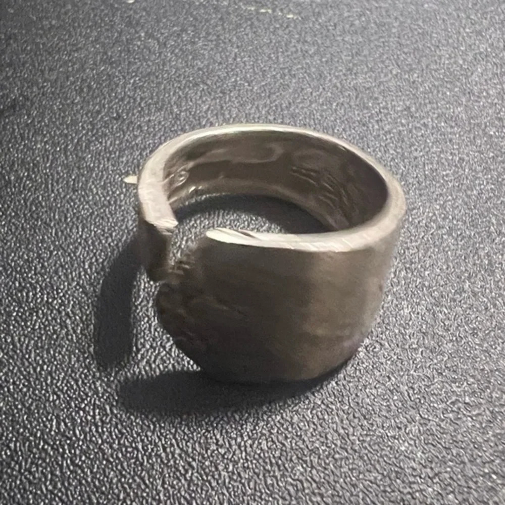 Vintage Silver Spoon Wrap Ring - Picture 5 of 13